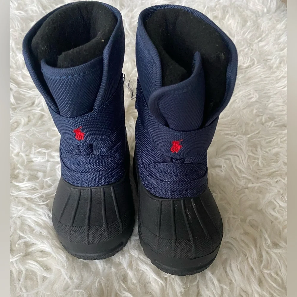 Toddler Boy’s Polo Ralph Lauren Winter Boots Size 5 - Picture 1 of 7